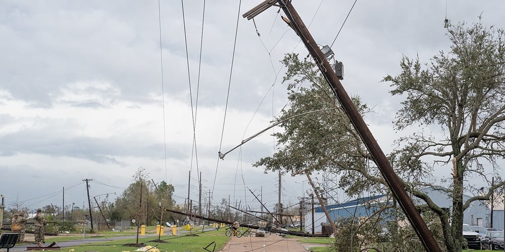 Power Partially Restored After Hurricane Laura - Electrical Contractor ...