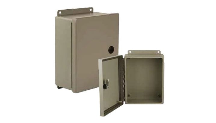 SK-14 Polycarbonate Enclosure with Knockouts - NEMA 4X Rated